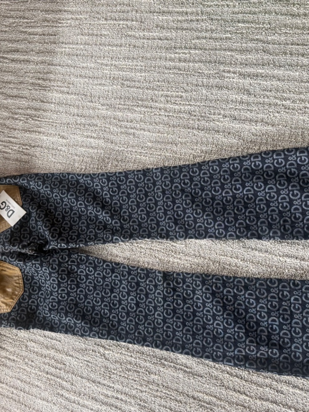 Vintage D&G Dolce & Gabbana monogram jeans - Picture 2 of 6